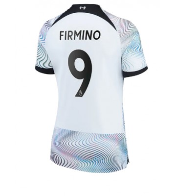 Liverpool Roberto Firmino #9 Bortedrakt Kvinner 2022-23 Kortermet